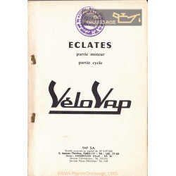 Motobecane 76 Velovap Eclates Schemas Techniques