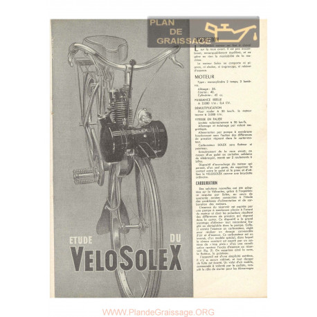 Motobecane 79 Etude Solex 45cc