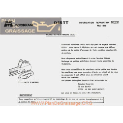 Motobecane Ancrage Frein Ar Leleu D55tt 1978 Note Tech Num 10231