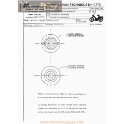 Motobecane Anti Retour Volant 104 1983 Note Tech Num 10373