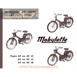 Motobecane Av 42 44 48 Pieces Detachee