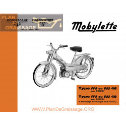 Motobecane Av Au 46 49 Pieces Detachee