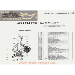 Motobecane Carburateur Av 49 Au 1960 Note Tech Num 157