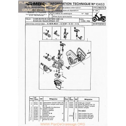 Motobecane Carburateur Gurtner Gdh 154 51 Susp Su Si 1986 Note Tech Num 10453
