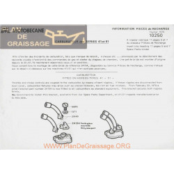 Motobecane Carburateur Serie 41 51 1979 Note Tech Num 10250