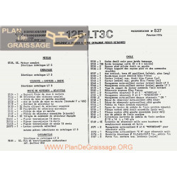 Motobecane Catalogue 125 Lt3c 1976 Note Tech Num 537