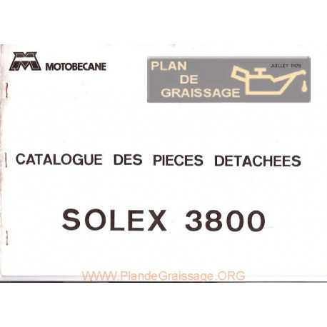 Motobecane Catalogue 3800