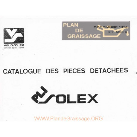Motobecane Catalogue Pli Solex