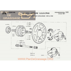 Motobecane Catalogues H40 H50 1977 Note Tech Num 558