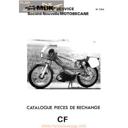 Motobecane Cf 7194 Catalogue Pieces