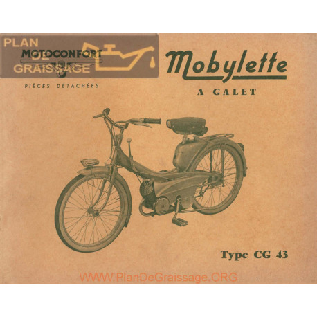 Motobecane Cg 43 Oieces Detachee