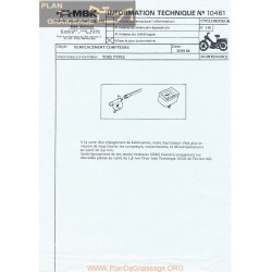 Motobecane Compteur Remplacement 1986 Note Tech Num 10461