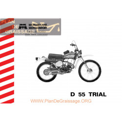 Motobecane D 55 Trial Pieces Detachee
