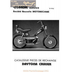 Motobecane Daytona Cruiser 7213 Pieces Detachee