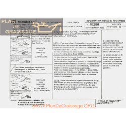Motobecane Diodes Zener 1979 Note Tech Num 10256