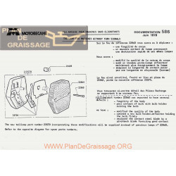 Motobecane Feu Arriere Ref 22863 1978 Note Tech Num 586