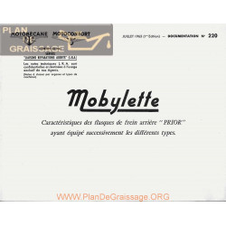 Motobecane Flasque Frein Ar Prior 1963 Note Tech Num 220