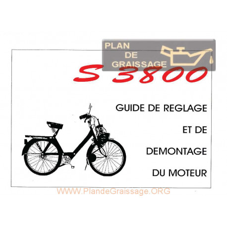 Motobecane Guide Reglage 3800