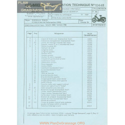Motobecane Info 10446 Solex 3800 Version 1986 Note Tech Num 10449