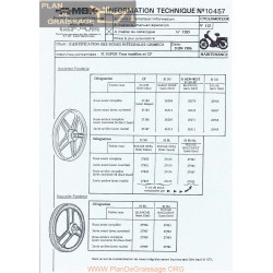 Motobecane Integrales Grimeca 51 Super Cf 1986 Note Tech Num 10457