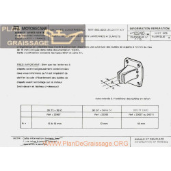 Motobecane Kit Lanternes A Clapets 95 99 92 51 D55tt 1979 Note Tech Num 10240ter