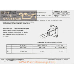 Motobecane Kit Reed Valves 95 99 92 51 D55tt 1979 Note Tech Num 10240b