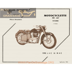 Motobecane L N 4 C 350 Bicylindre Pieces Detachee