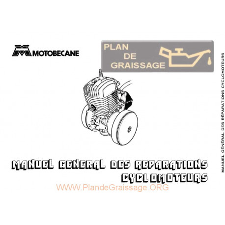 Motobecane Le Manuel De Reparation V2