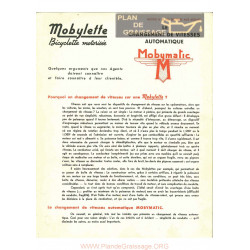 Motobecane Le Variateur Notice Explicative D 102