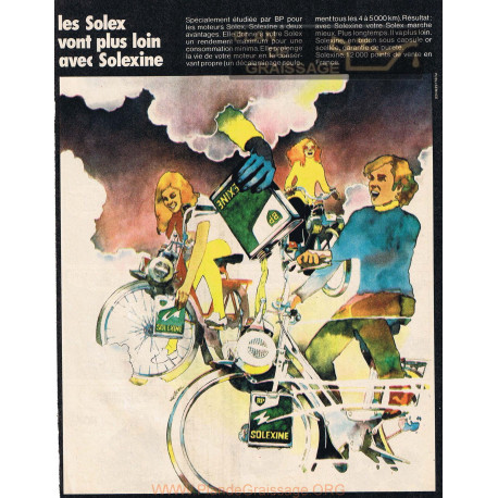 Motobecane Les Solex Vont Plus Loin Avec Solexine