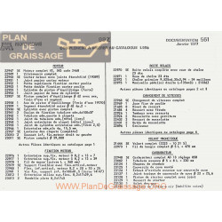 Motobecane Liste Catalogues L99e 1977 Note Tech Num 561