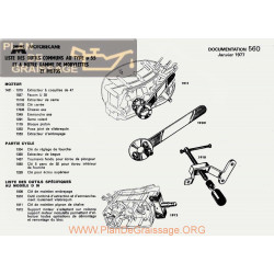Motobecane Liste Outils D 55 1977 Note Tech Num 560
