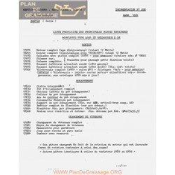 Motobecane Liste Pices Av 98 1964 Note Tech Num 250
