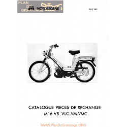 Motobecane M 16 Vs Vlc Vmc 7162 Pieces De Rechange