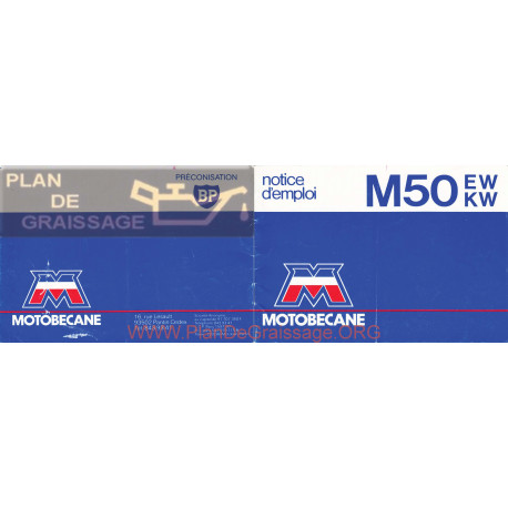 Motobecane M 50 Ew Kw Notice D Emploi
