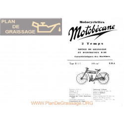 Motobecane Manuel Technique 1933
