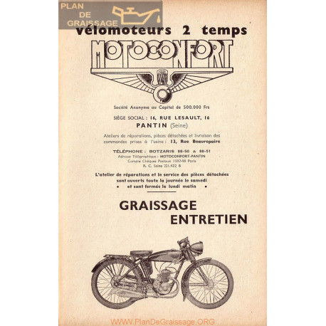 Motobecane Manuel Technique Bma