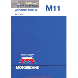 Motobecane Manuel Technique M11 7 170