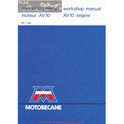 Motobecane Manuel Technique Moteur Av10 7 166