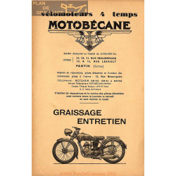 Motobecane Manuel Technique Velomoteurs 4 Temps
