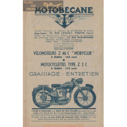 Motobecane Manuel Technique Z46c Z1c