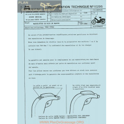 Motobecane Masselottes De Mise En Marche All Types 1980 Note Tech Num 10295