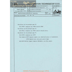 Motobecane Micro Fiche Catalogue 85 88 89 1981 Note Tech Num 10292