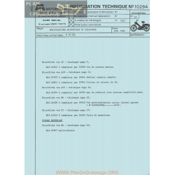 Motobecane Microfiche M 50 Ev 1981 Note Tech Num 10294