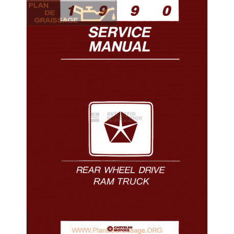 Chrysler Factory Dodge Dakota 1990 Service Repair Manual