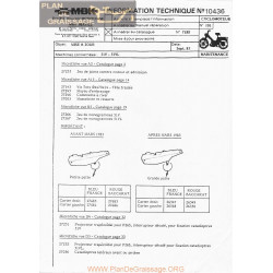 Motobecane Mise A Jour 51 V Vl 1985 Note Tech Num 10436