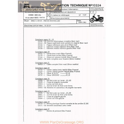 Motobecane Mise A Jour M 50 Ev 1981 Note Tech Num 10324