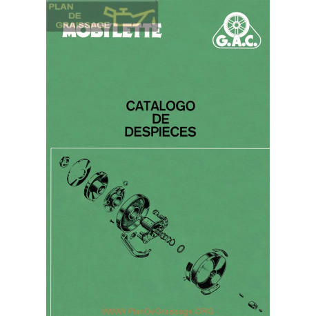 Motobecane Mobylette Gac Catalogue Des Pieces