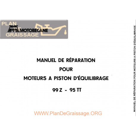 Motobecane Moteur A Piston D Equilibrage 99z 95tt