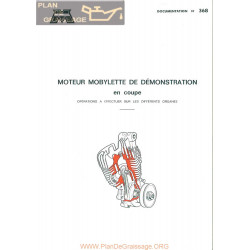 Motobecane Moteur Mobylette De Demonstration